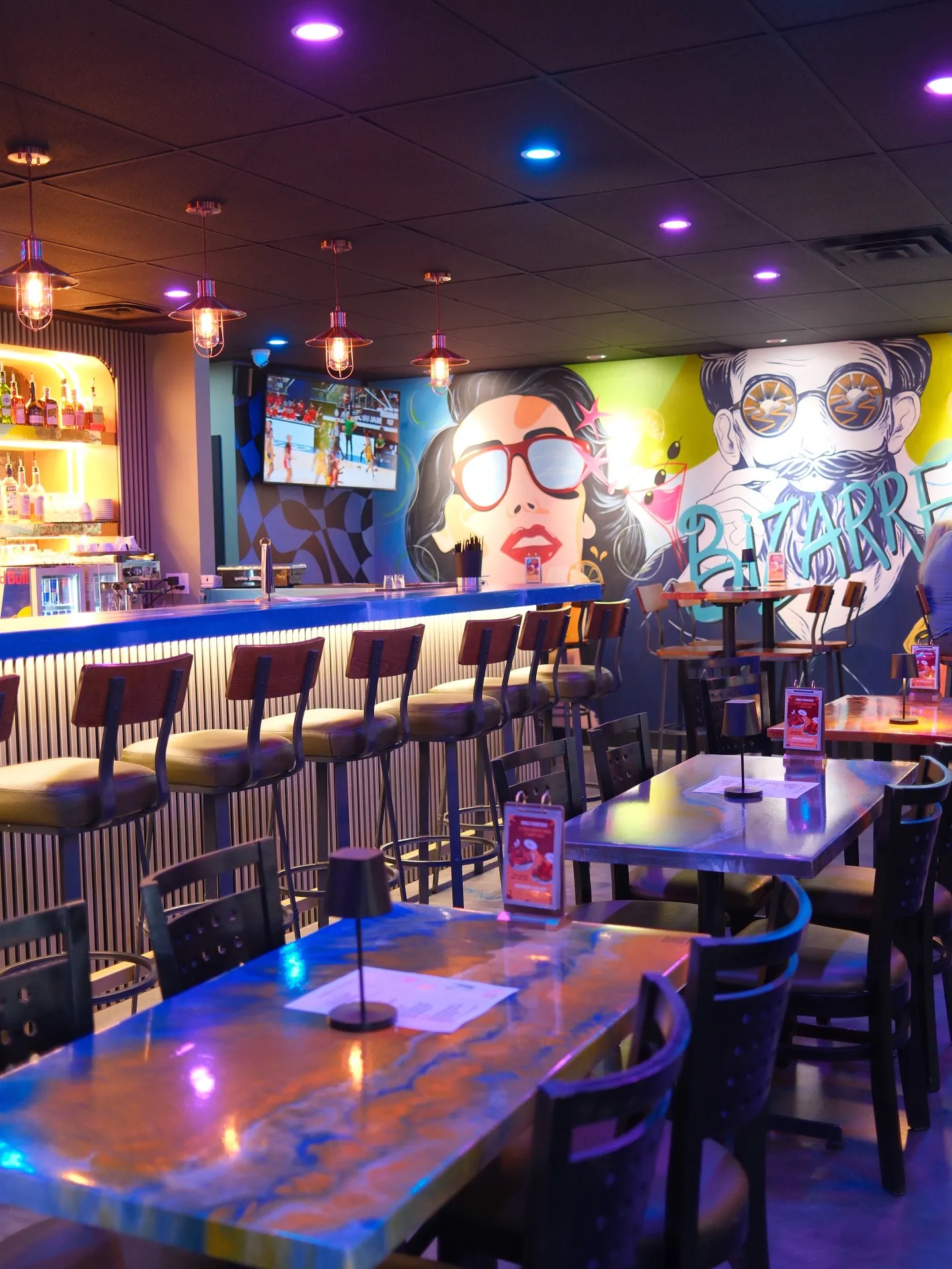 Signature fusion dishes at Bizarre Gastro Pub on Spiller Rd, Calgary